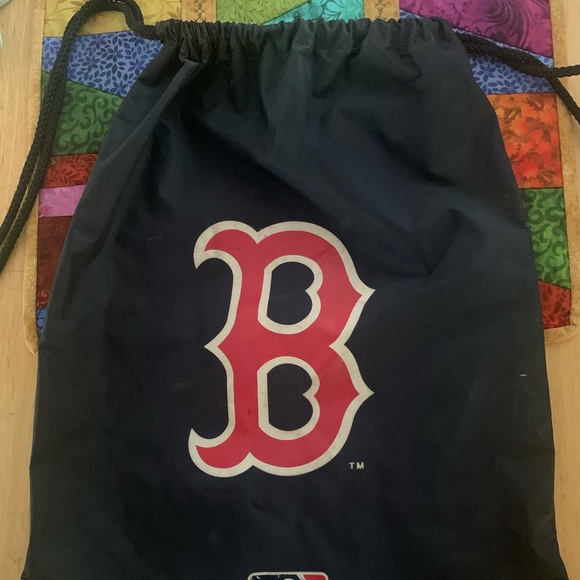 red sox drawstring bag